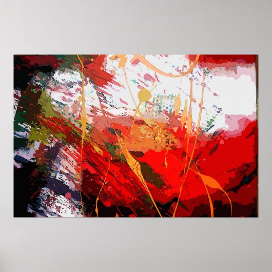 Prints van digitale Abstracte Posters (Voorkant)