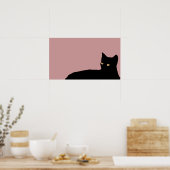 prints van katten voor de wand (Keuken)