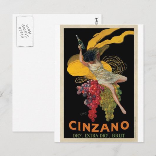  Prints voor alcoholhoudende dranken Briefkaart (Voorkant / Achterkant)