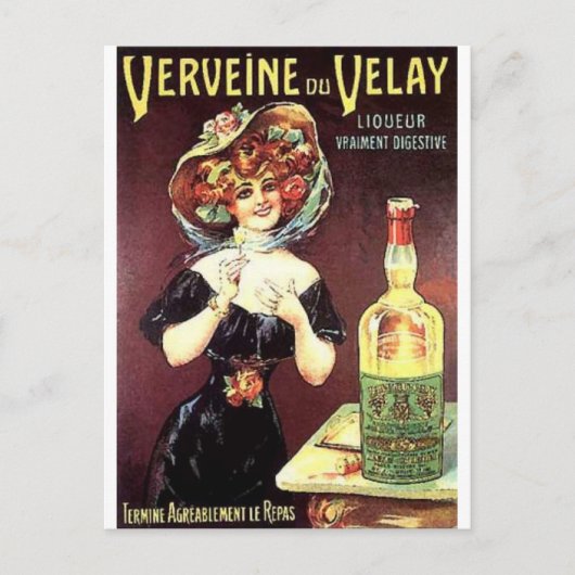  Prints voor alcoholhoudende dranken Briefkaart (Voorkant)