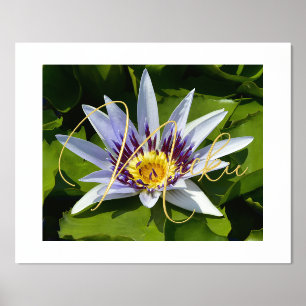 Prints voor de Folie van gele en Paarse Folie