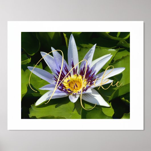 Prints voor de Folie van gele en Paarse Folie (Voorkant)