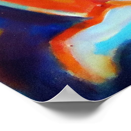 Prints voor fijne kunst - eenzaamheid (Hoek)