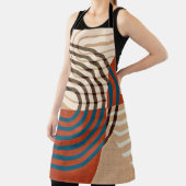 Prints voor hedendaagse collage wandretro-kunst. F Schort (Insitu)