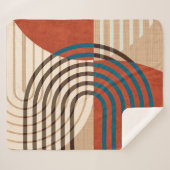 Prints voor hedendaagse collage wandretro-kunst. F Sherpa Deken (Voorkant (horizontaal))