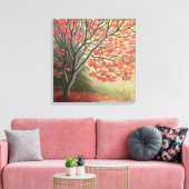Prints voor herfstlandschapsschilderkunst (Insitu (Woonkamer))