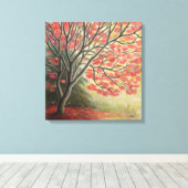 Prints voor herfstlandschapsschilderkunst (Insitu (Houten vloer))