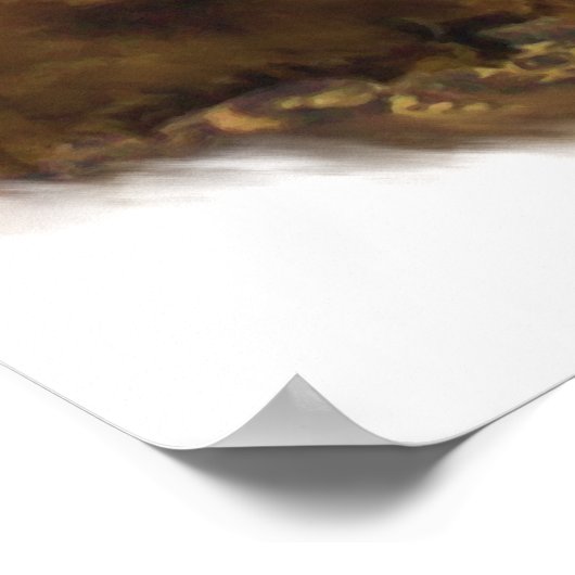 Prints voor veldspaniel (Hoek)