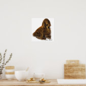 Prints voor veldspaniel (Keuken)