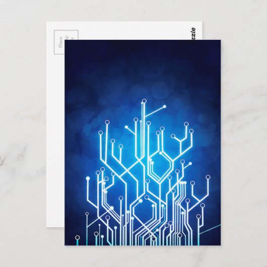 printtechnologie- briefkaart (Voorkant / Achterkant)