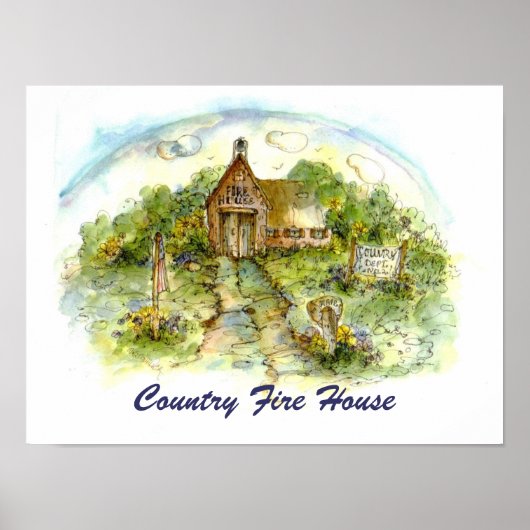 printvuurhuis poster (Voorkant)