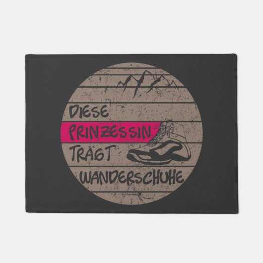 Prinzessin trägt Wanderschuhe, Sonnenuntergang Deurmat (Voorkant)