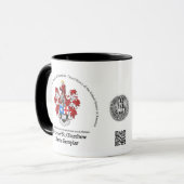 Priorij van St. Matthew/SMOTJ Dame Templar mok (Voorkant links)