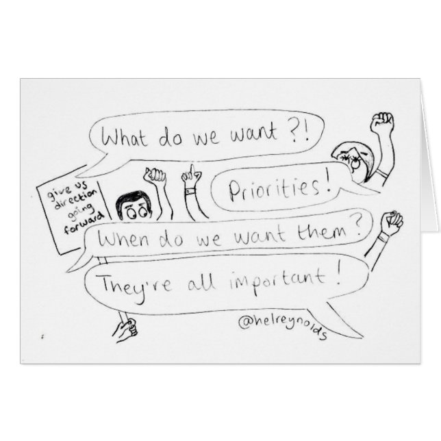 Prioritaire kaart (Voorkant Horizontaal)