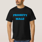 PRIORITAIRE MAN - T-SHIRT (Voorkant)