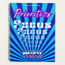 Prioriteer Focus Win Concentratie Motivatie Planner