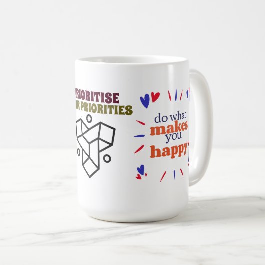 Prioriteit Koffiemok (Voorkant rechts)