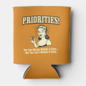 Prioriteiten: u kunt een klasse altijd behouden blikjeskoeler (Voorkant)