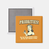 Prioriteiten: u kunt een klasse altijd behouden magneet (Voorkant / Achterkant)