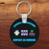 PRIORITEITEN VAN LIFE SLEUTELHANGER (Voorkant)