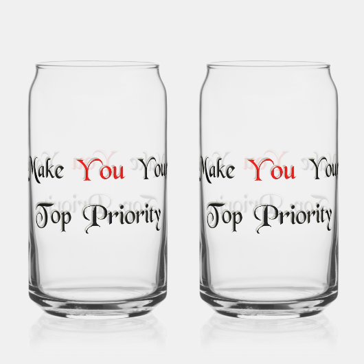 Priority 1 Drinkware Set Stengel Loze Wijn Glas (Voorkant)