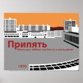 Pripyat Propaganda Style Poster (Voorkant)