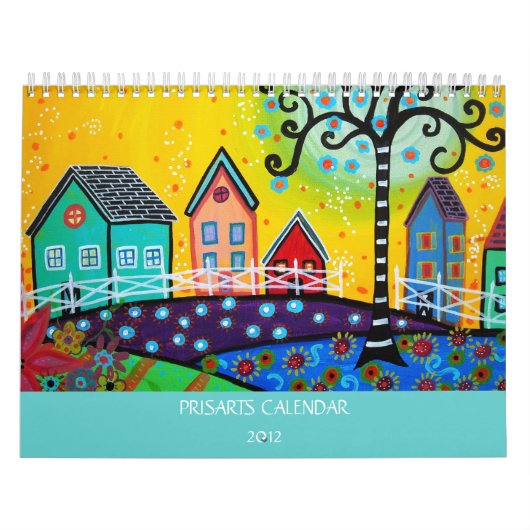 PRISARTS CALENDAR (jaar aanpasbaar) Kalender (Hoes)