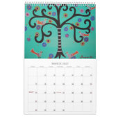 PRISARTS TREE OF LIFE PAINTINGS CALENDAR 2012 KALENDER (Mar 2027)