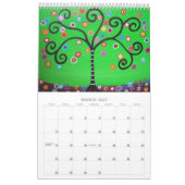 PRISARTS TREE OF LIFE PAINTINGS CALENDAR 2012 KALENDER (Mar 2027)