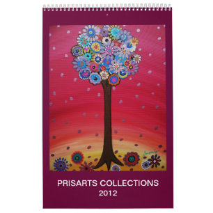 PRISARTS TREE OF LIFE PAINTINGS CALENDAR 2012 KALENDER