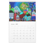PRISARTS WHIMSICAL CALENDAR (jaar aanpasbaar) Kalender (Jan 2027)