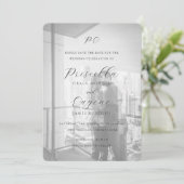 Priscilla Classic Wedding Save The Date (Staand voorkant)