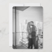 Priscilla Classic Wedding Save The Date (Achterkant)