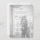 Priscilla Classic Wedding Save The Date (Voorkant)