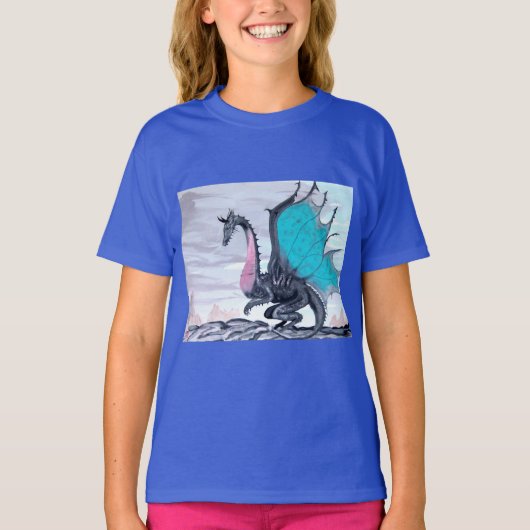 Priscilla Pride dragon Kinder T-Shirt, JML T-shirt (Voorkant)