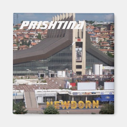 Prishtina, Kosovo Magneet (Voorkant)