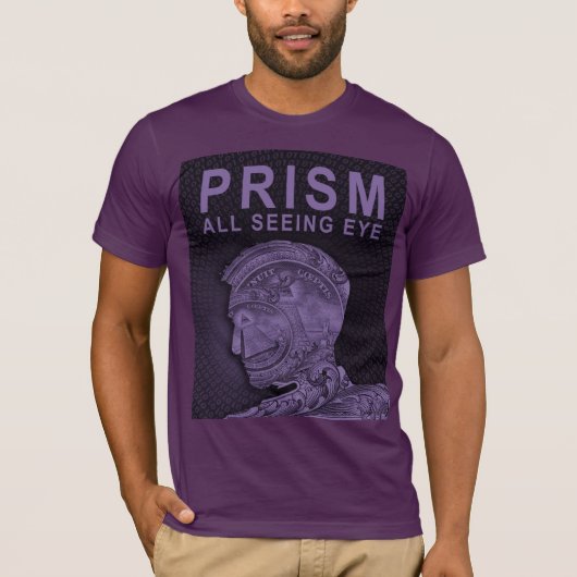 PRISM - All Seing Eye - Paars T-shirt (Voorkant)