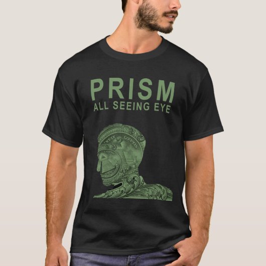 PRISM - Alle ogen zien - groen T-shirt (Voorkant)