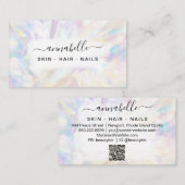 *~* Prism AP26 OPAL QR Crystal Rainbow Etheral Visitekaartje (Voorkant / Achterkant)