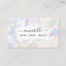 *~* Prism AP26 OPAL QR Crystal Rainbow Etheral Visitekaartje