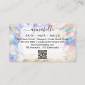 *~* Prism AP26 OPAL QR Rainbow Crystal Etheral Visitekaartje (Achterkant)