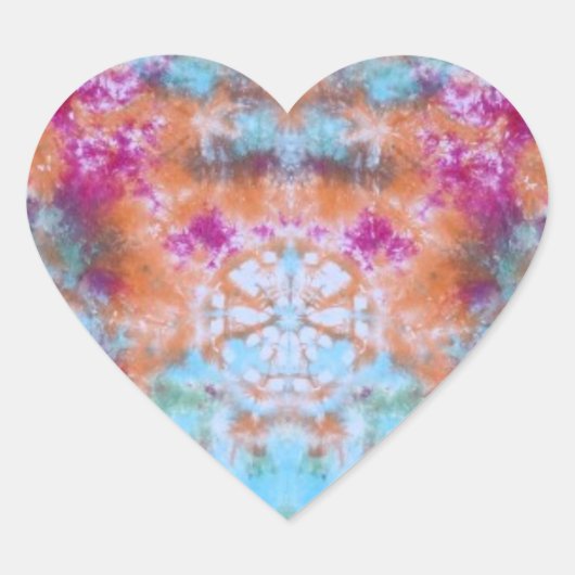 Prism Beer Abstract Hart Sticker (Voorkant)