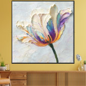 Prism Bloom Abstracte Bloem Canvas Afdruk (Insitu (Woonkamer))