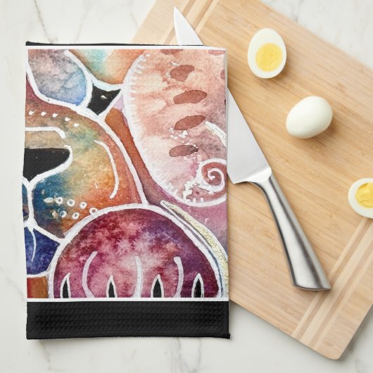 PRISM Chow hond Theedoek (Quarter Fold)