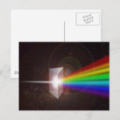 Prism Color Spectrum Space Stars Galaxy DE LaRue Briefkaart (Voorkant / Achterkant)