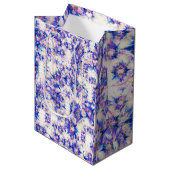 Prism Crystal Christmas Medium Cadeauzakje (Voorkant Gekanteld)