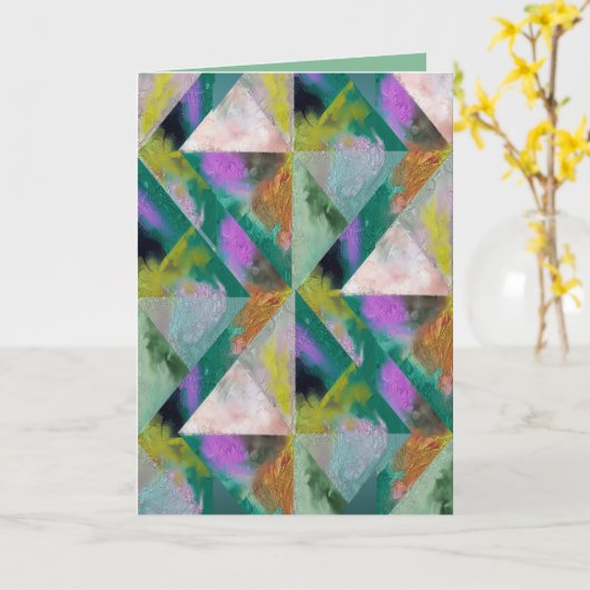 Prism Custom Wenskaart Kaart (Gele Bloem)