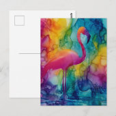 Prism Flamingo Briefkaart (Voorkant / Achterkant)