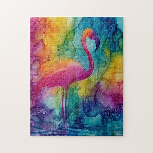 Prism Flamingo Legpuzzel (Verticaal)
