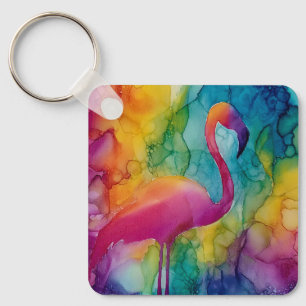 Prism Flamingo Sleutelhanger